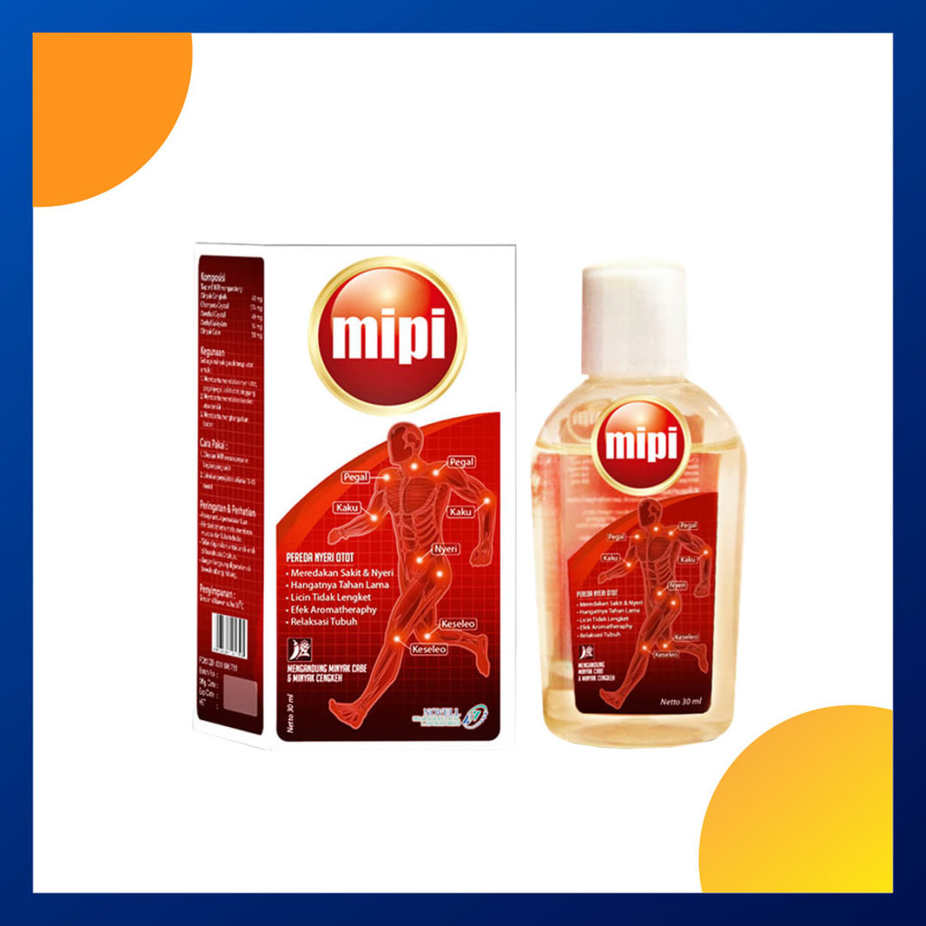 Mipi Minyak Pijit Isi 30 Ml Botol
