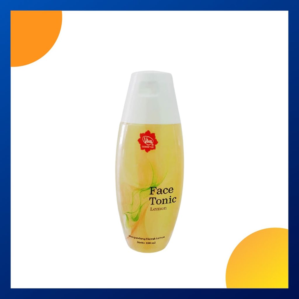 Viva Face Tonic Lemon Botol 100 Ml