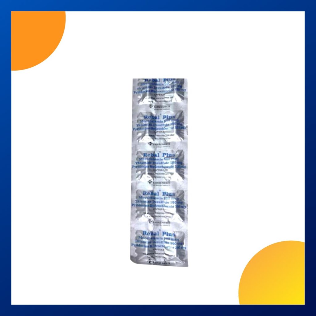 REBAL PLUS 1 STRIP @ 10 KAPSUL