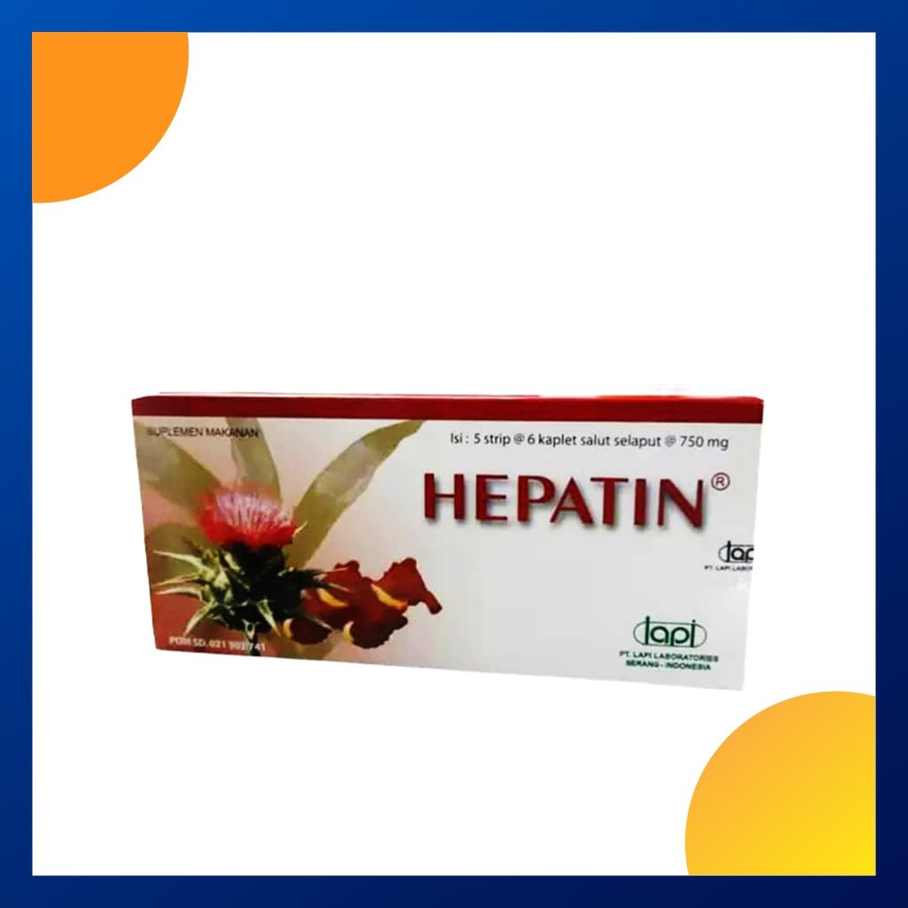 Hepatin Box Isi 30 Kaplet