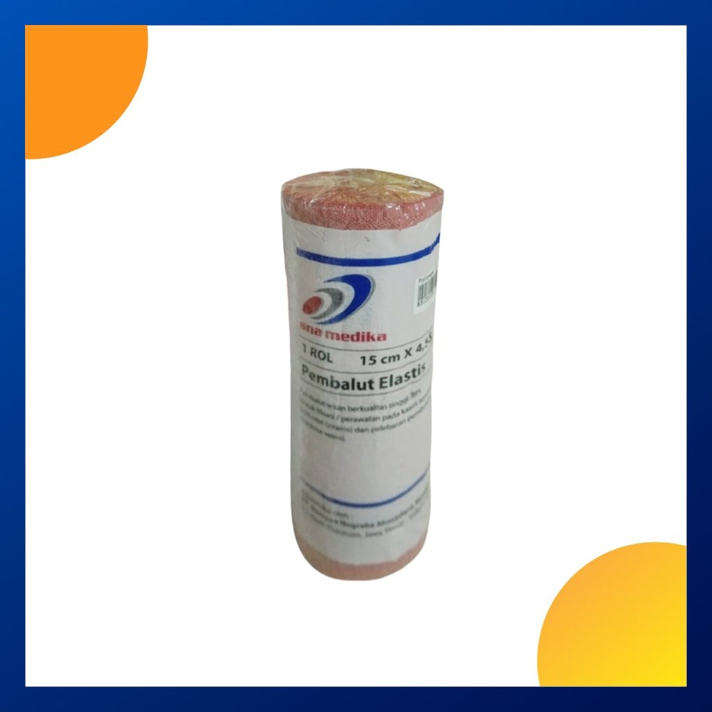 Policrepe Perban Elastis 15 Cm X 4.55 M