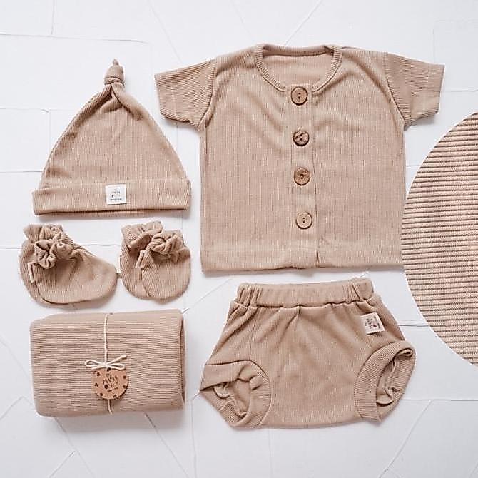 AskaSET BOY Basic (Askary Newborn Bedong Set)