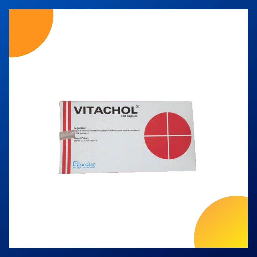 Vitachol Box Isi 50 Kapsul