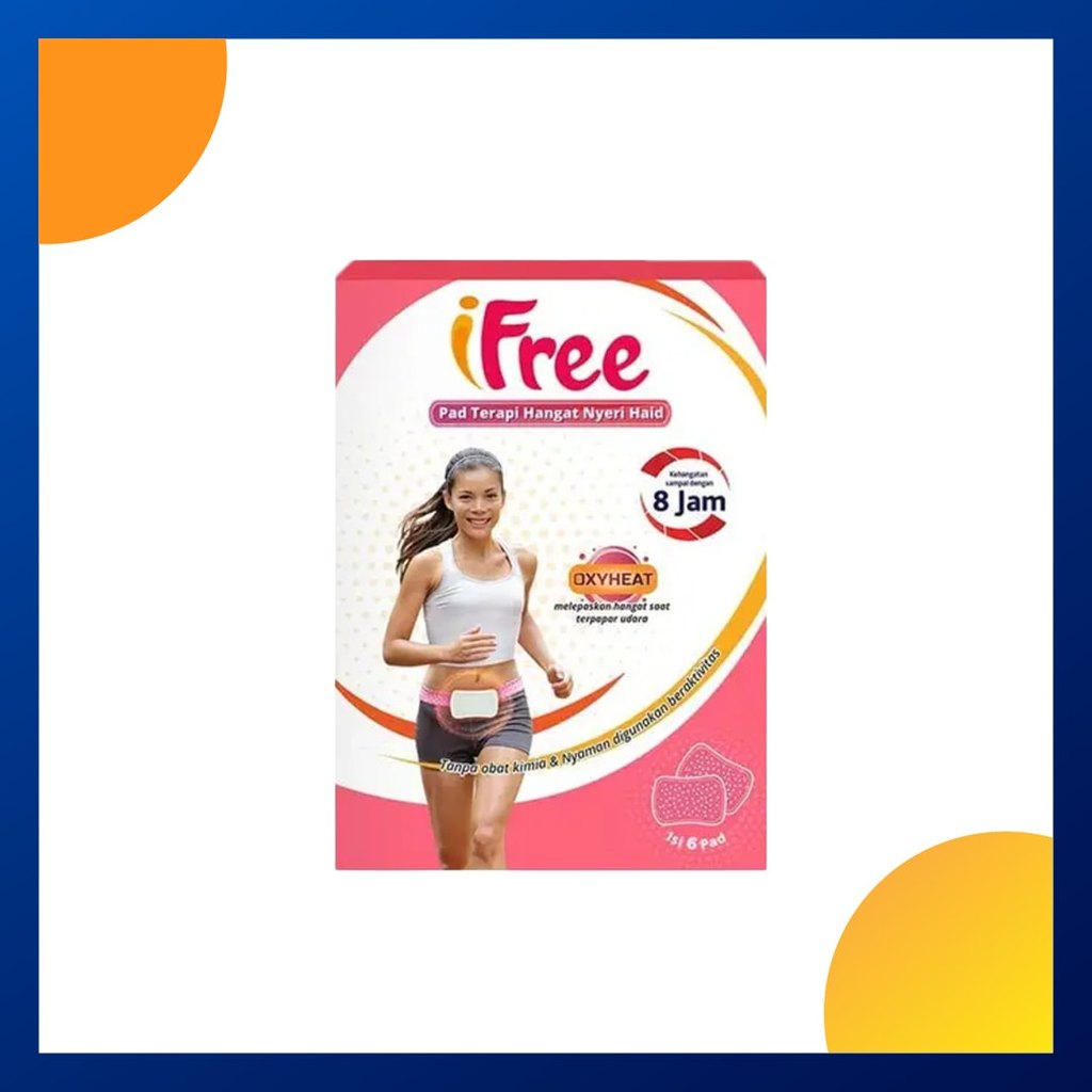 Ifree Pad Terapi Nyeri Haid Box 6 Pcs