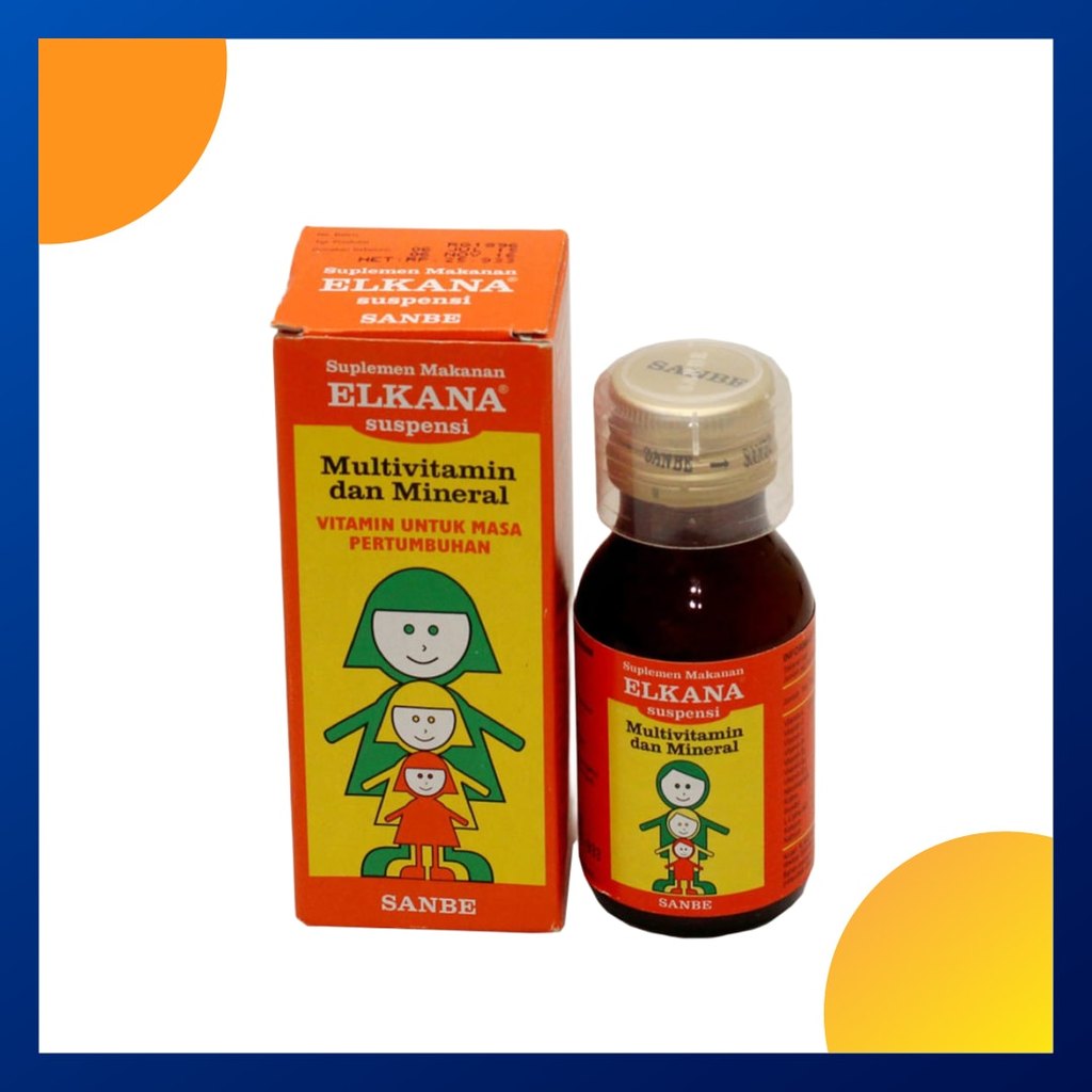 Elkana Syrup Isi 60 Ml Botol
