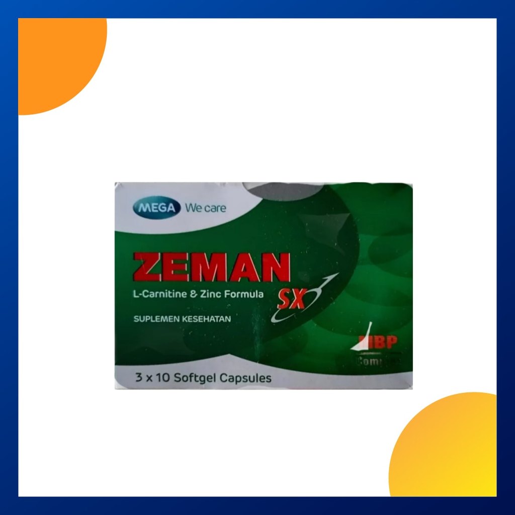 Zeman Sx Box Isi 30 Kapsul