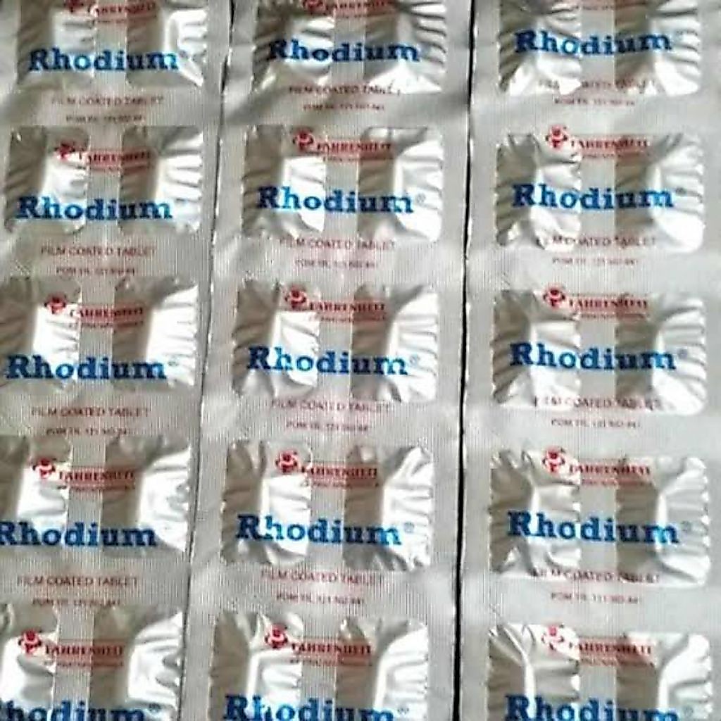 RHODIUM STRIP 10 KAPLET