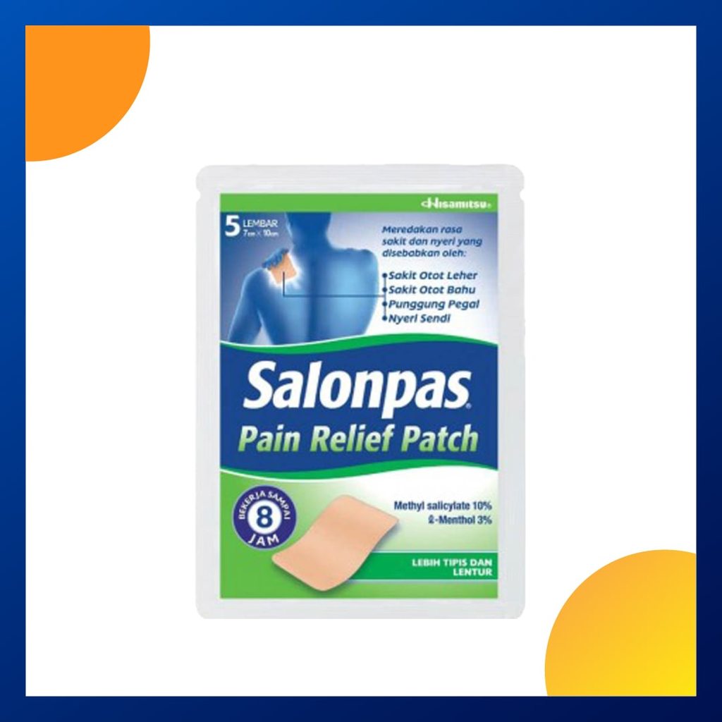 Salonpas Pain Relieving Hot Gel Patch 1 Pcs