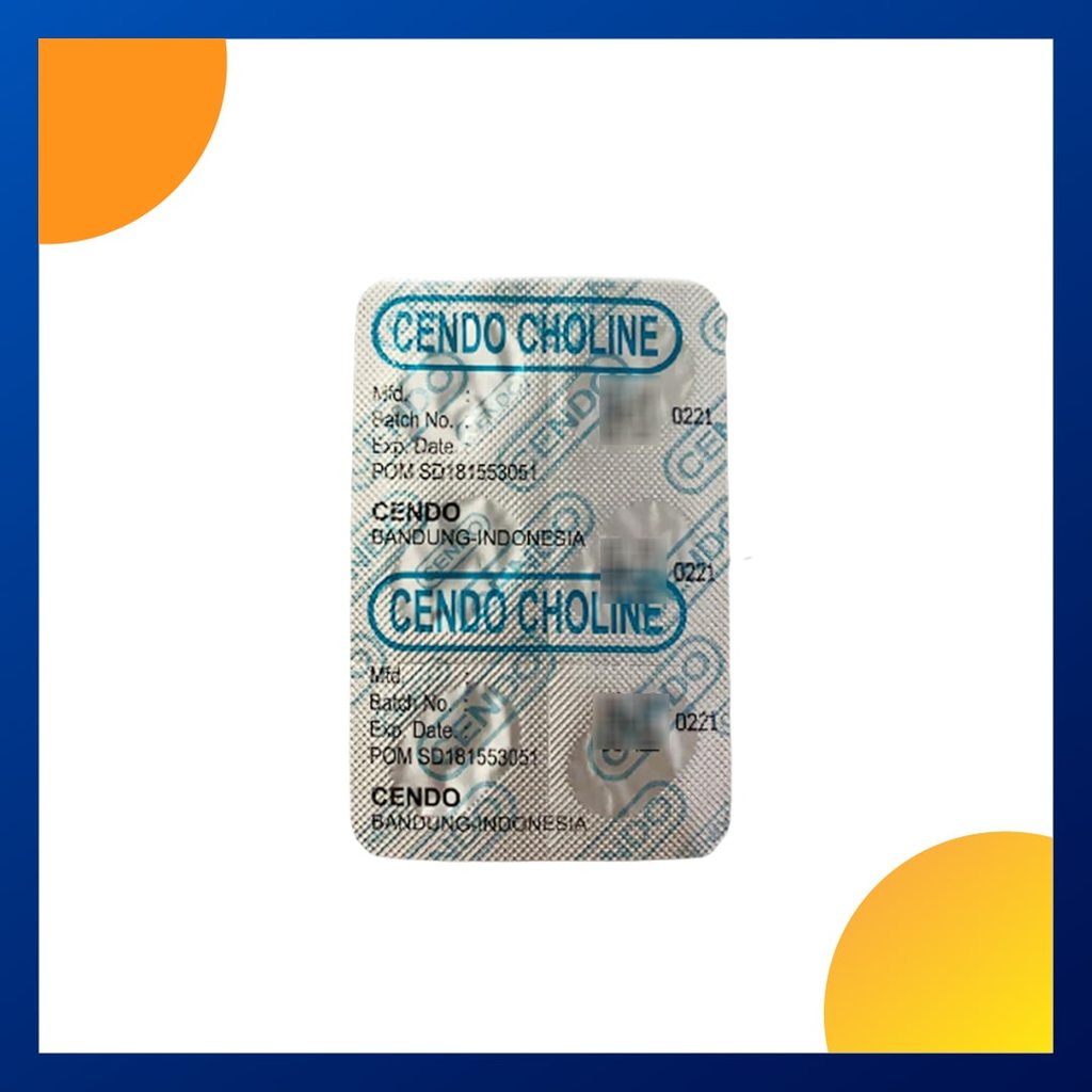 Cendo Choline Strip 6 Kaplet
