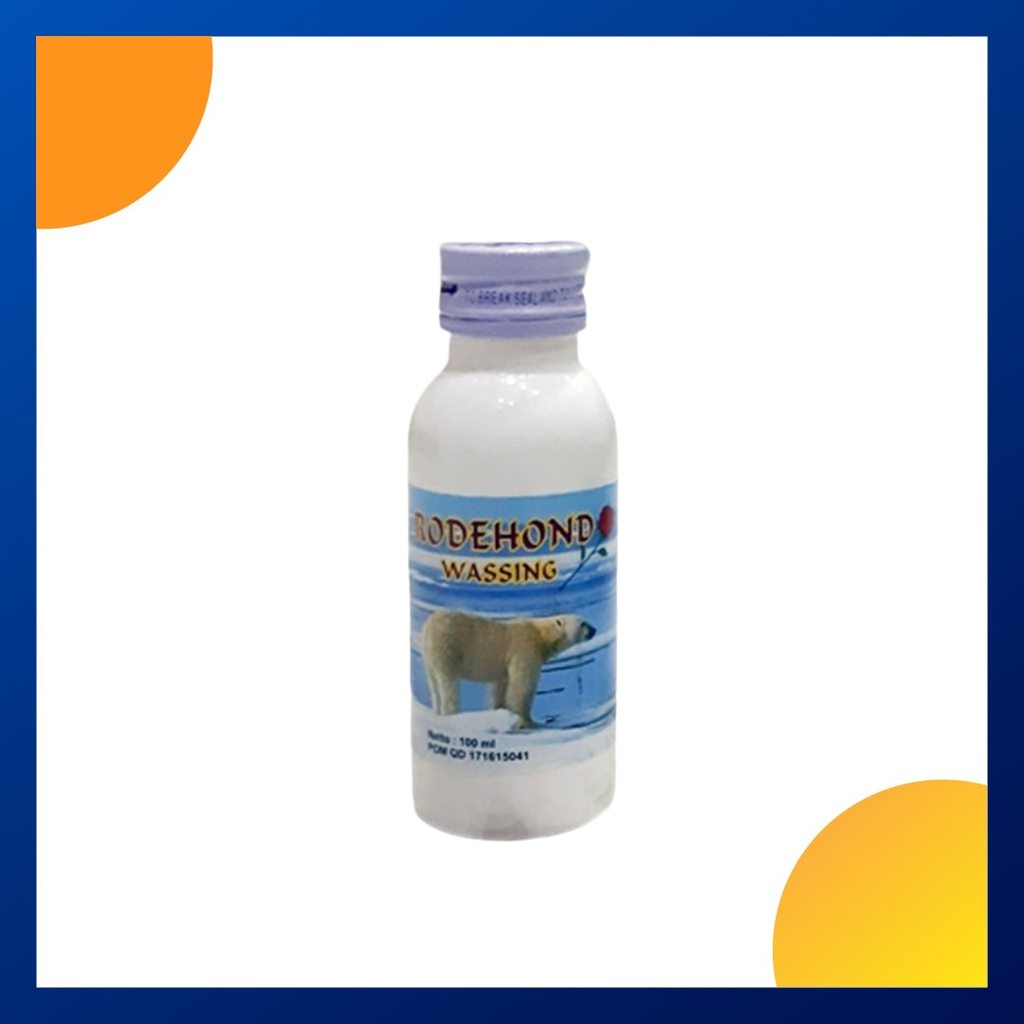 Rodehond Wassing Bedak Cair 100 Ml Botol