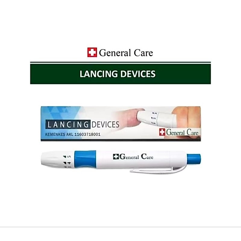 Lancing Device General Care Pen Tes Darah