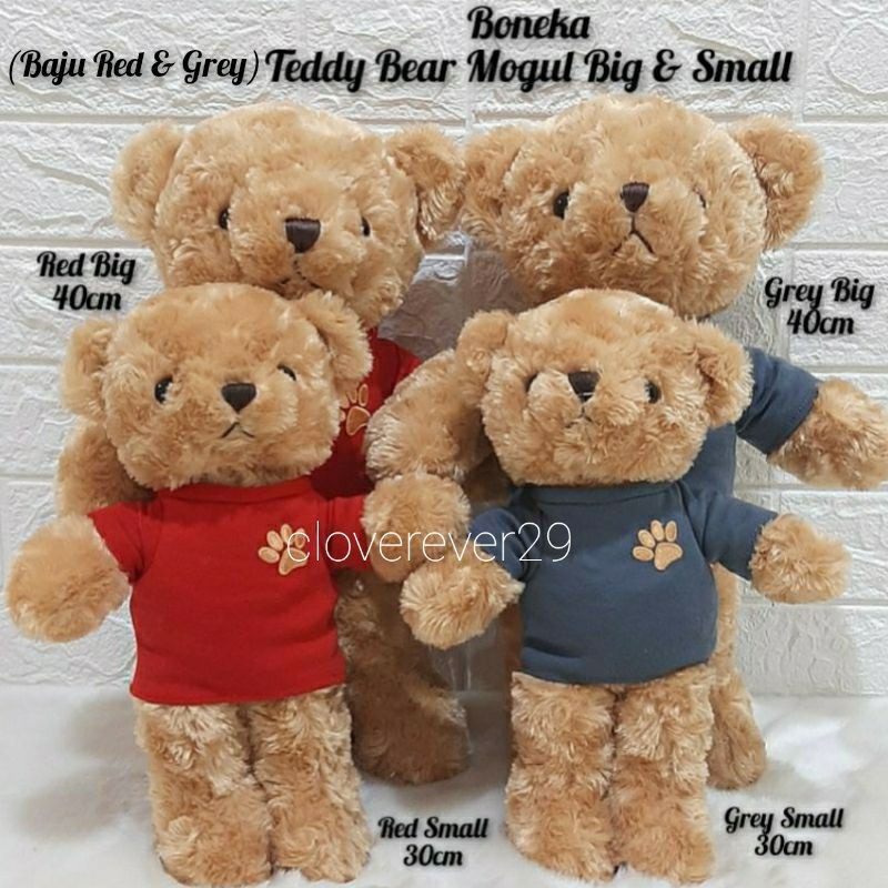 Boneka Teddy Bear Mogul Big & Small