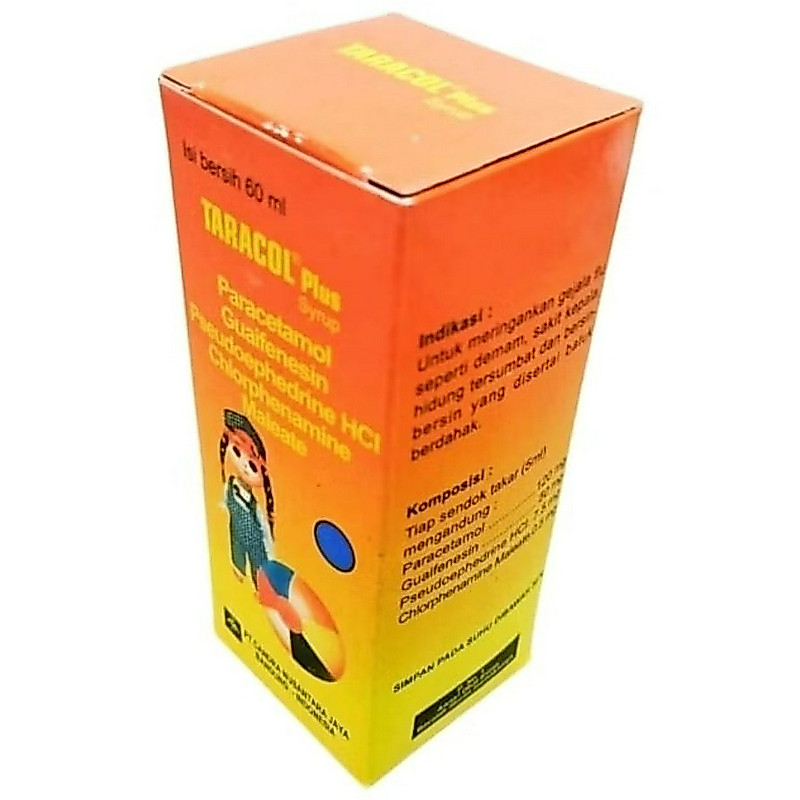 TARACOL PLUS SIRUP 1 BOTOL @ 60 ML