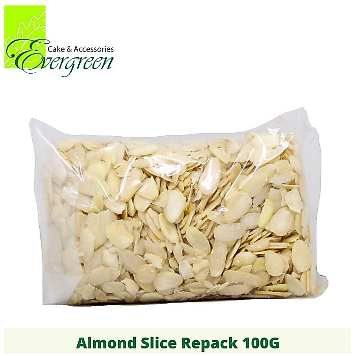 Kacang Almond Slice Repack 100g
