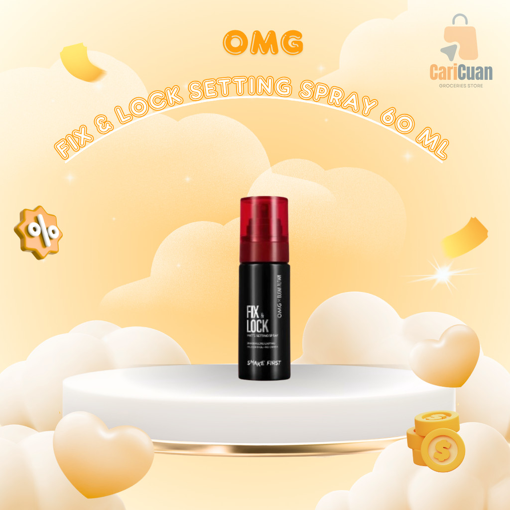 OMG Oh My Glam Fix & Lock Setting Spray 60 ml