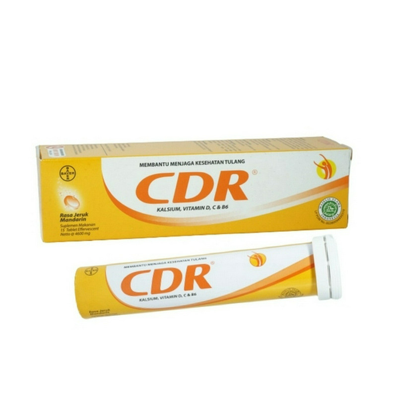 CDR RASA JERUK MANDARIN 15 TABLET