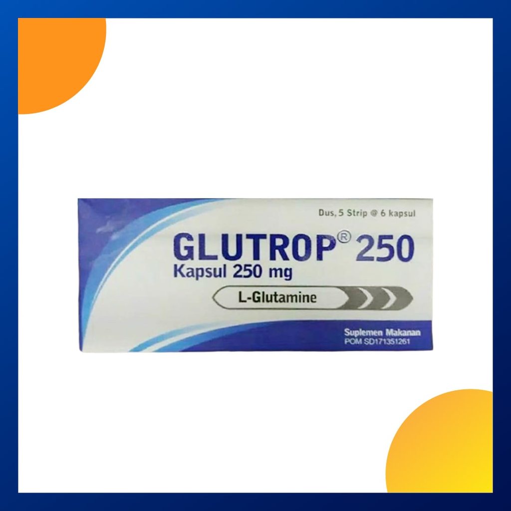 Glutrop 250 Mg Box 30 Kapsul