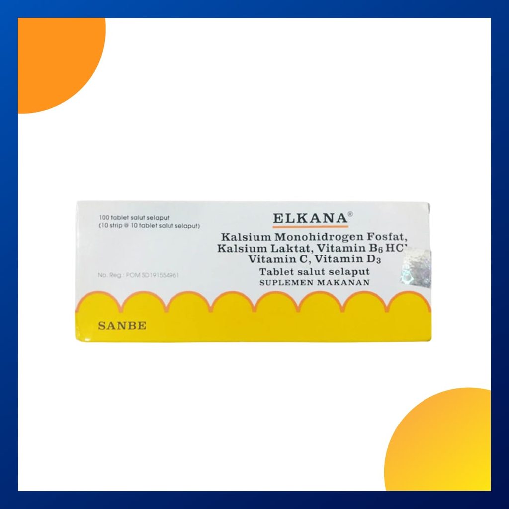 Elkana Box Isi 100 Tablet