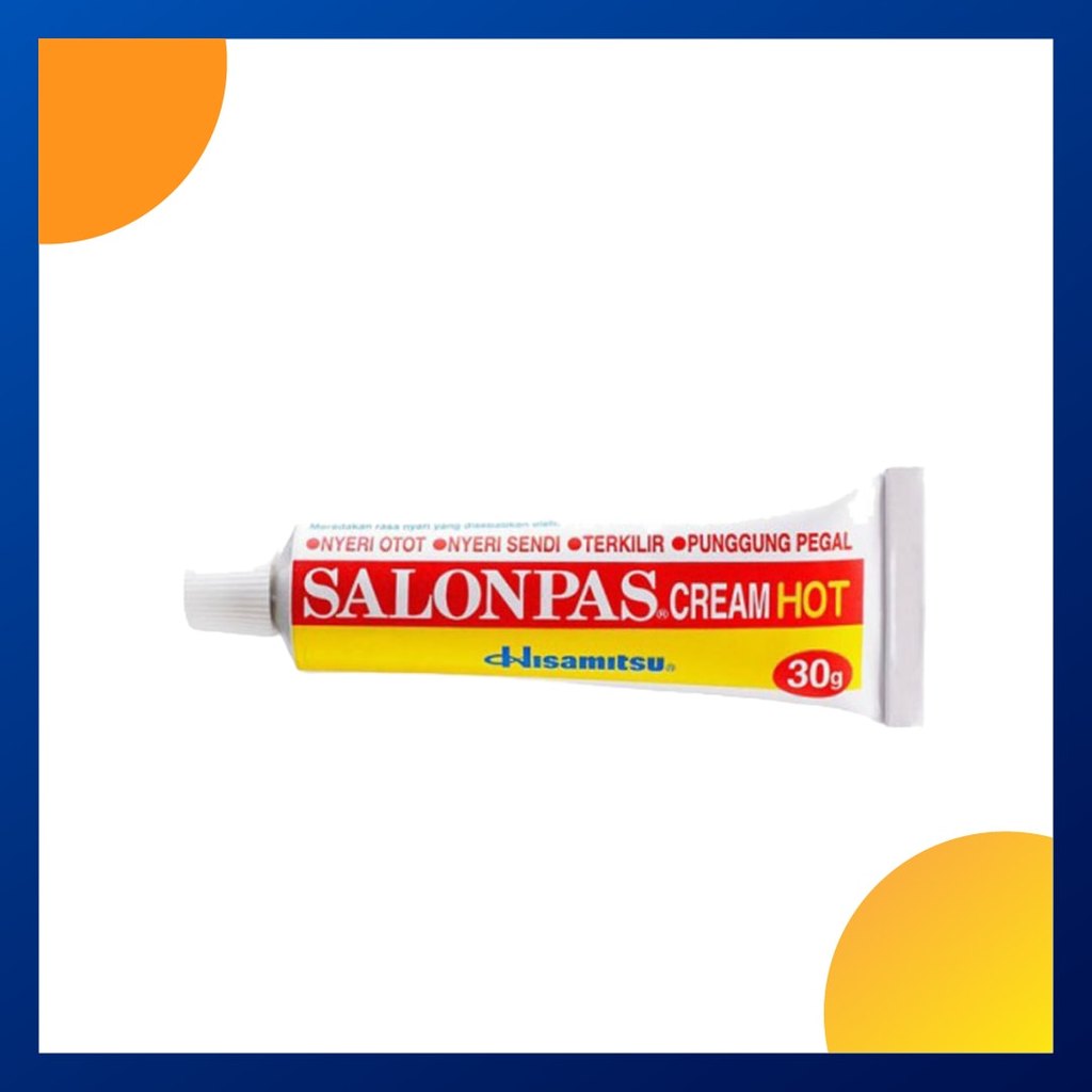 Salonpas Hot Krim 30 Gram