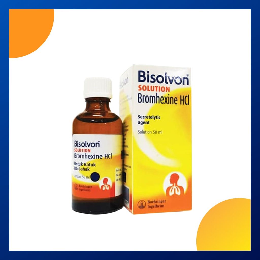 BISOLVON SIRUP 1 BOTOL @ 50 ML