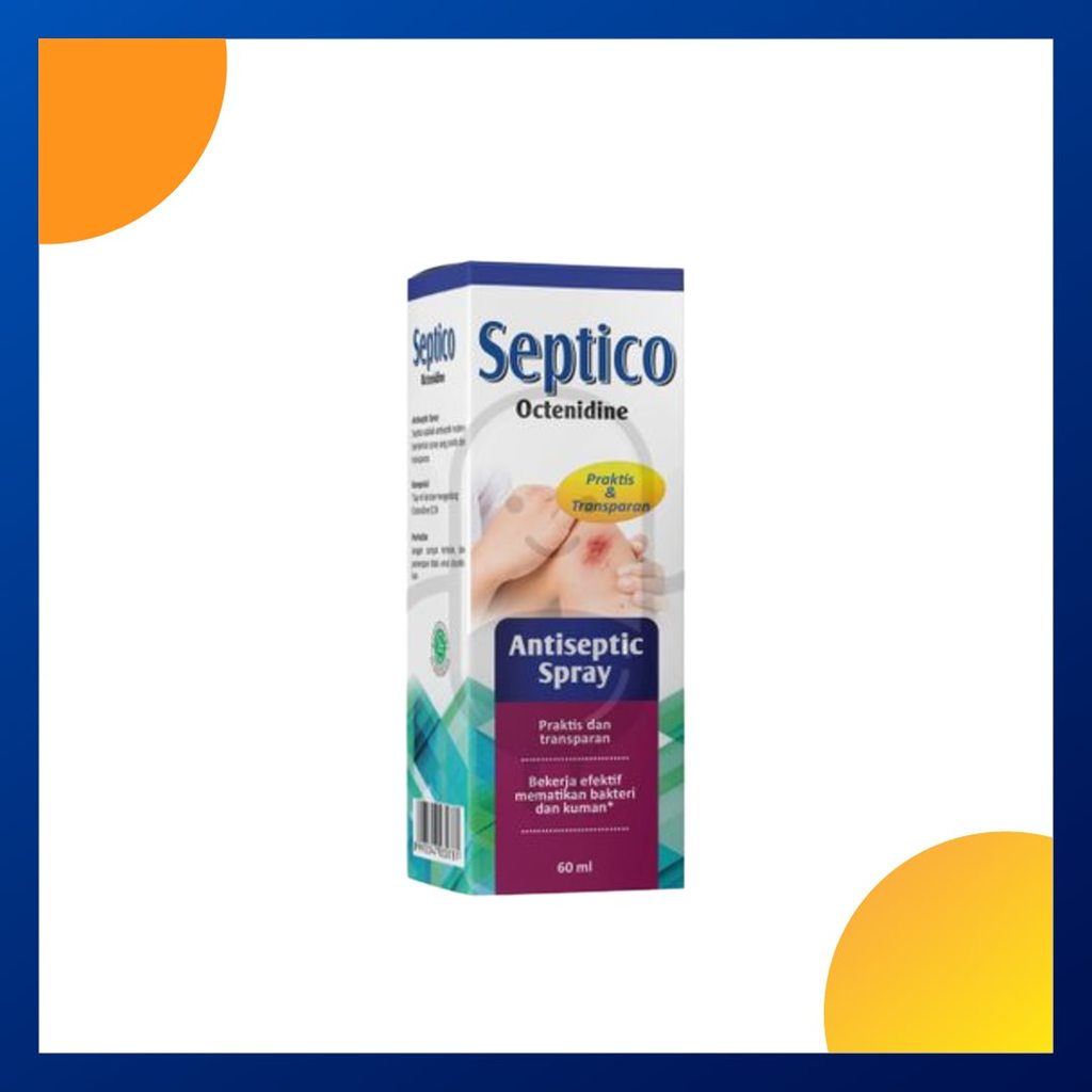 Septico Antiseptic Spray 60 Ml Botol