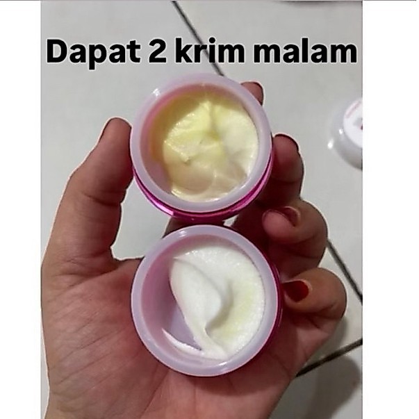Dapat 2 cream malam 10gr