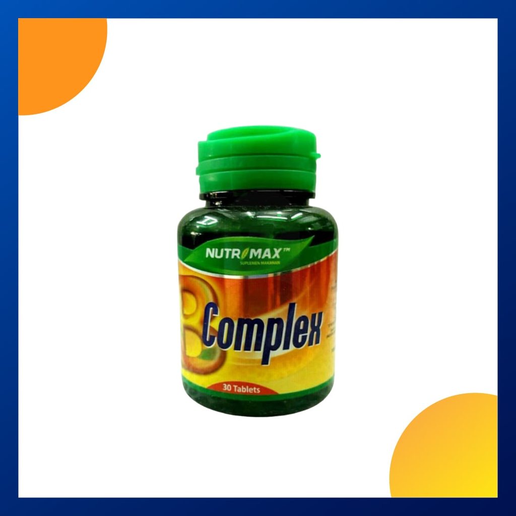 Nutrimax B Complex Botol 30 Tablet