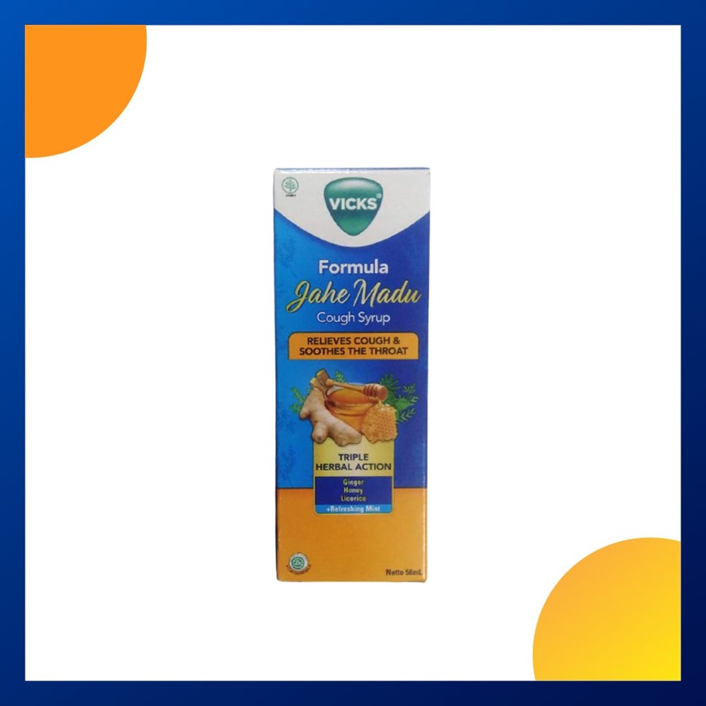 Vicks Formula Jahe Madu Botol 56 Ml