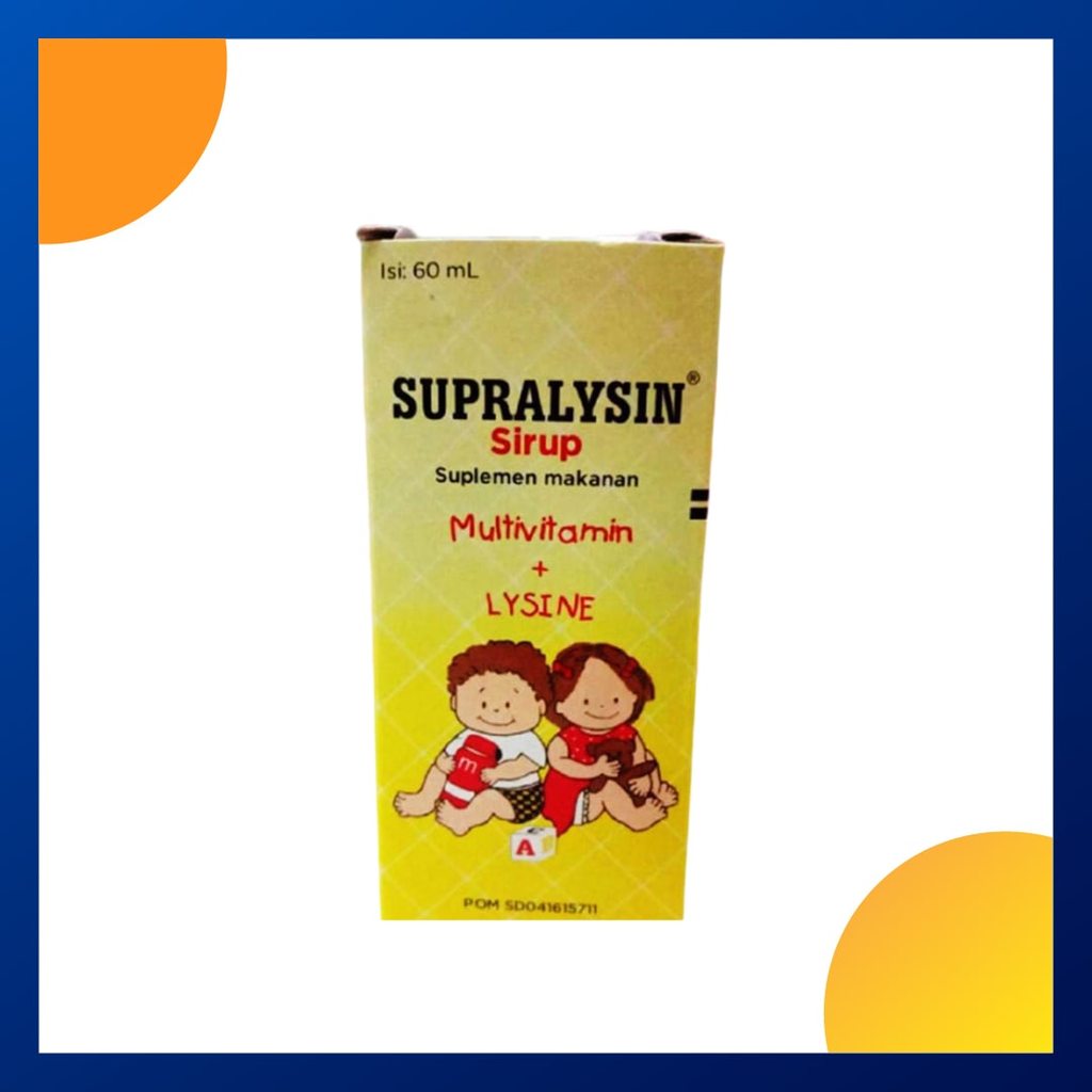 Supralysin Syrup 60 Ml Botol