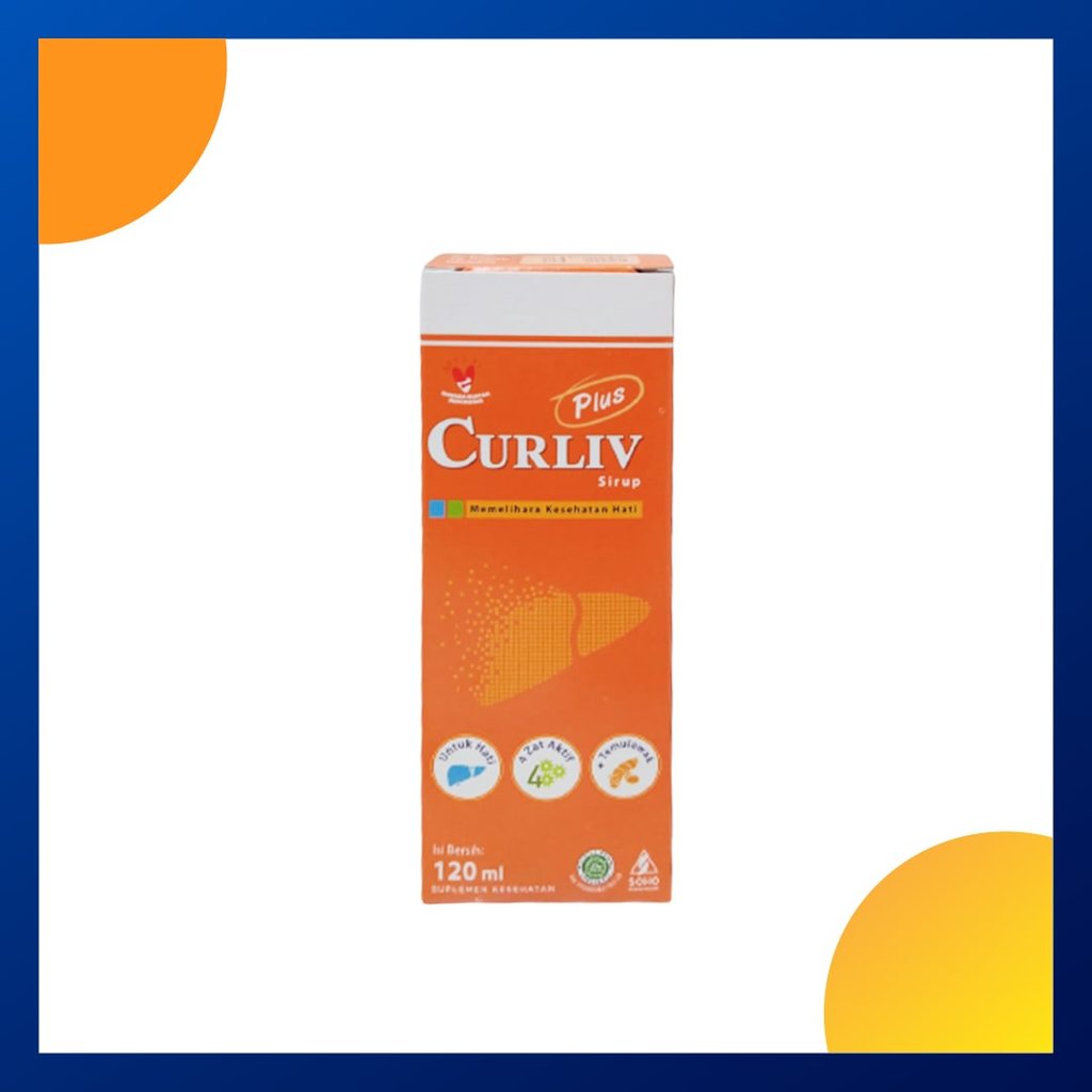 Curliv Plus Syrup Isi 120 Ml Botol