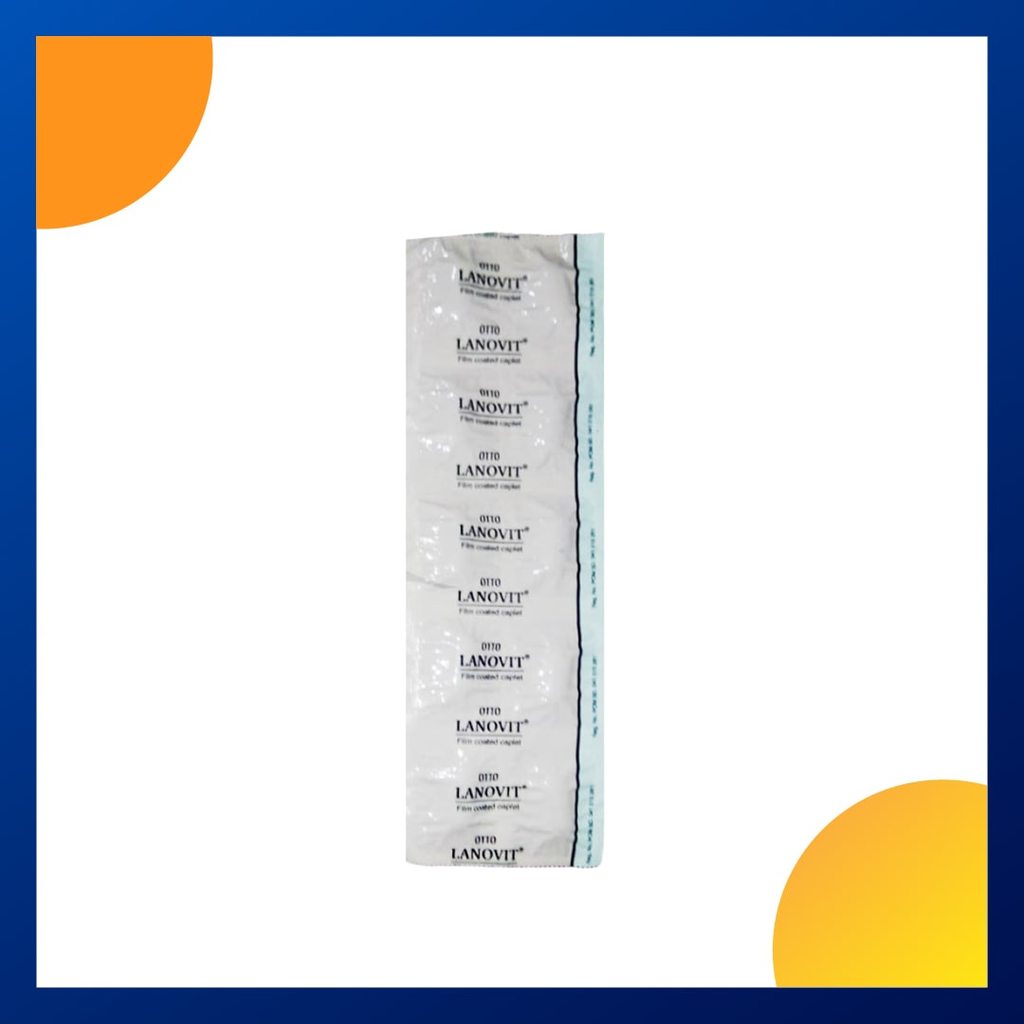 Lanovit Strip Isi 10 Kaplet