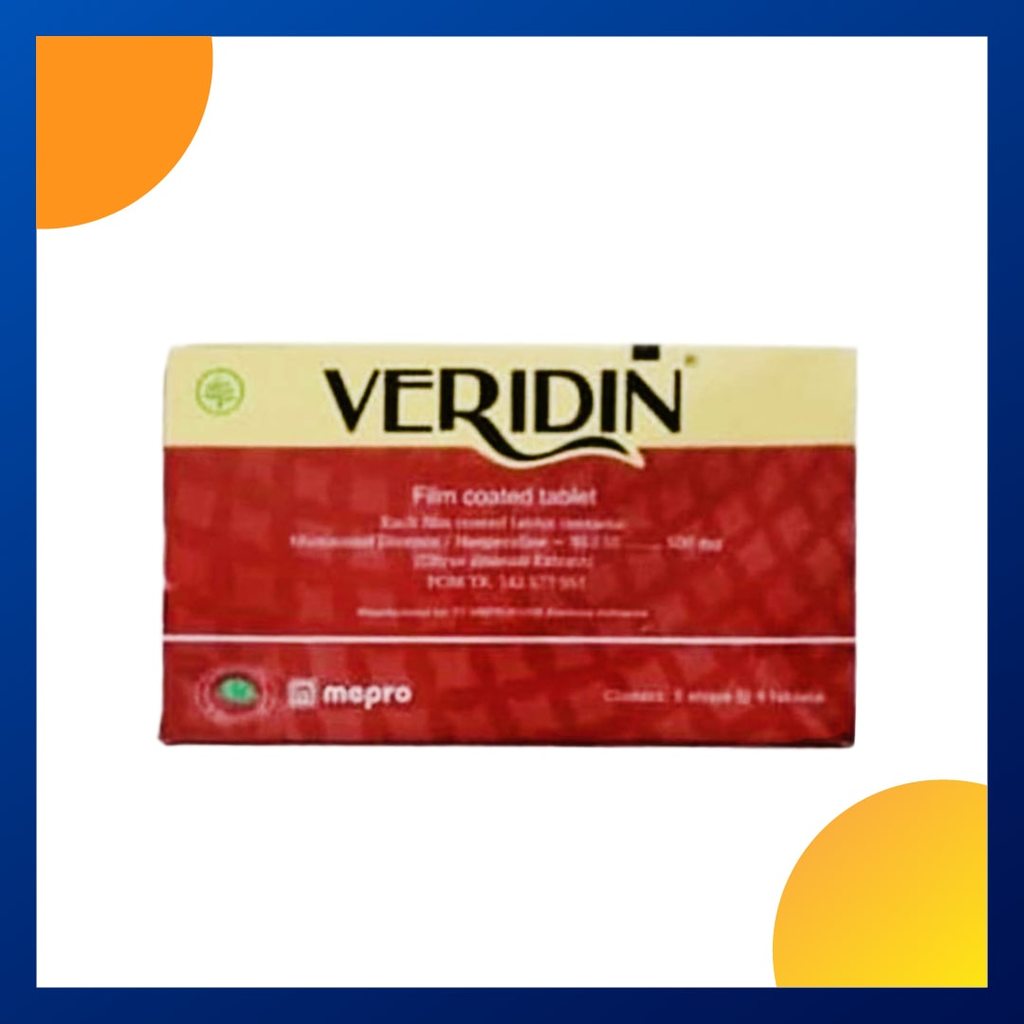 Veridin Box Isi 30 Tablet