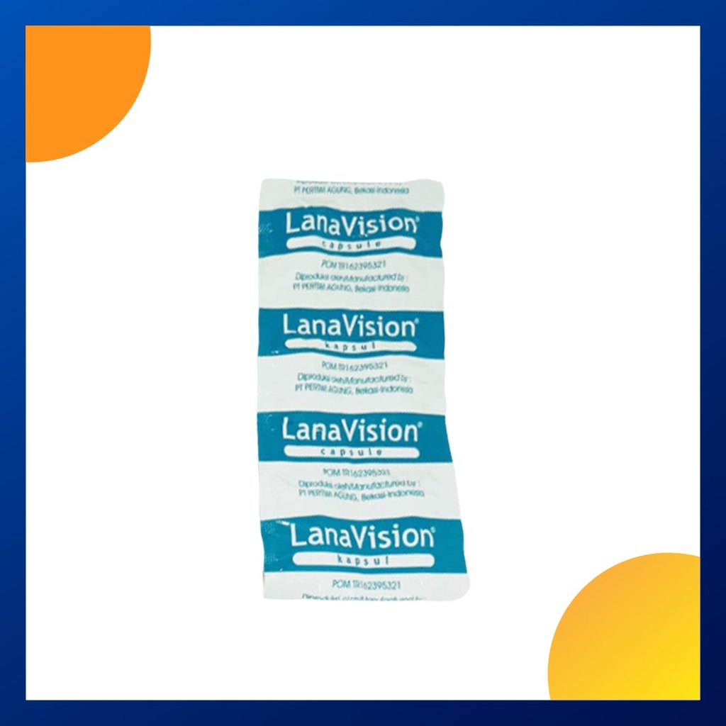 Lanavision Strip 6 Kapsul