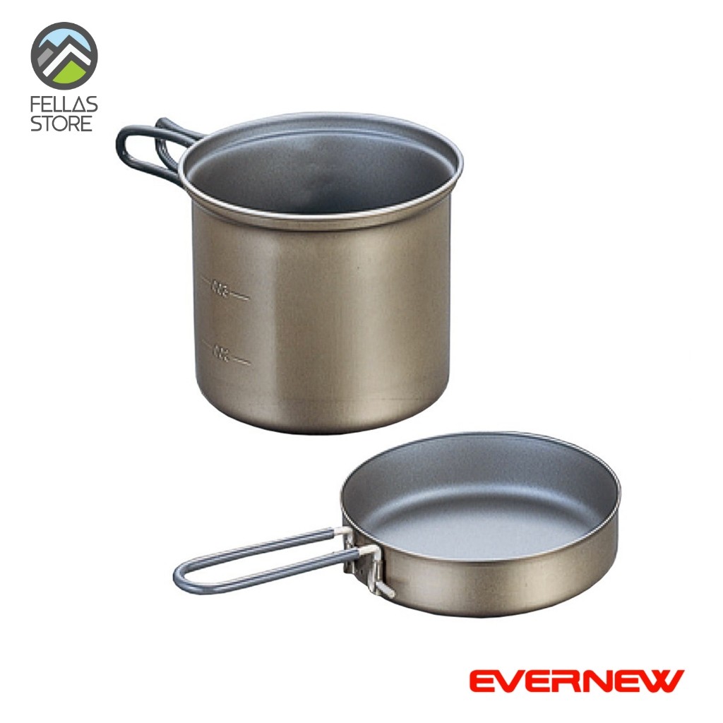 Evernew - Titanium NS Deep Pot 0.9L Handle