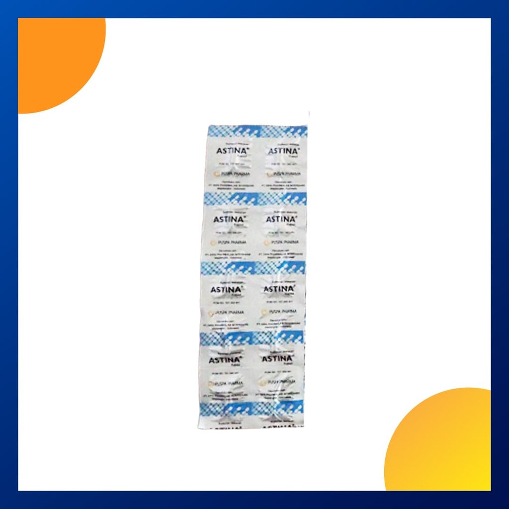 Astina 4 Mg Strip 10 Kapsul