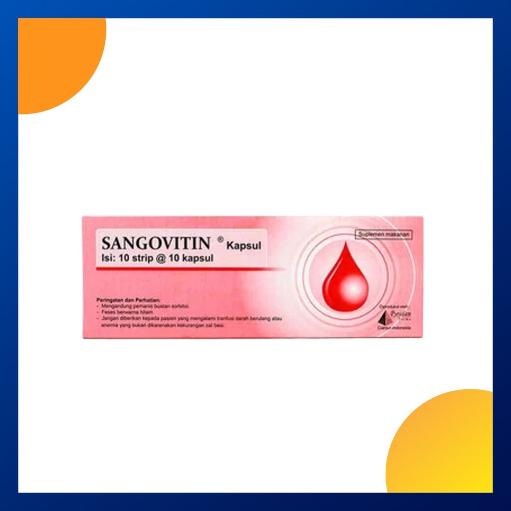 Sangovitin Box 100 Kapsul