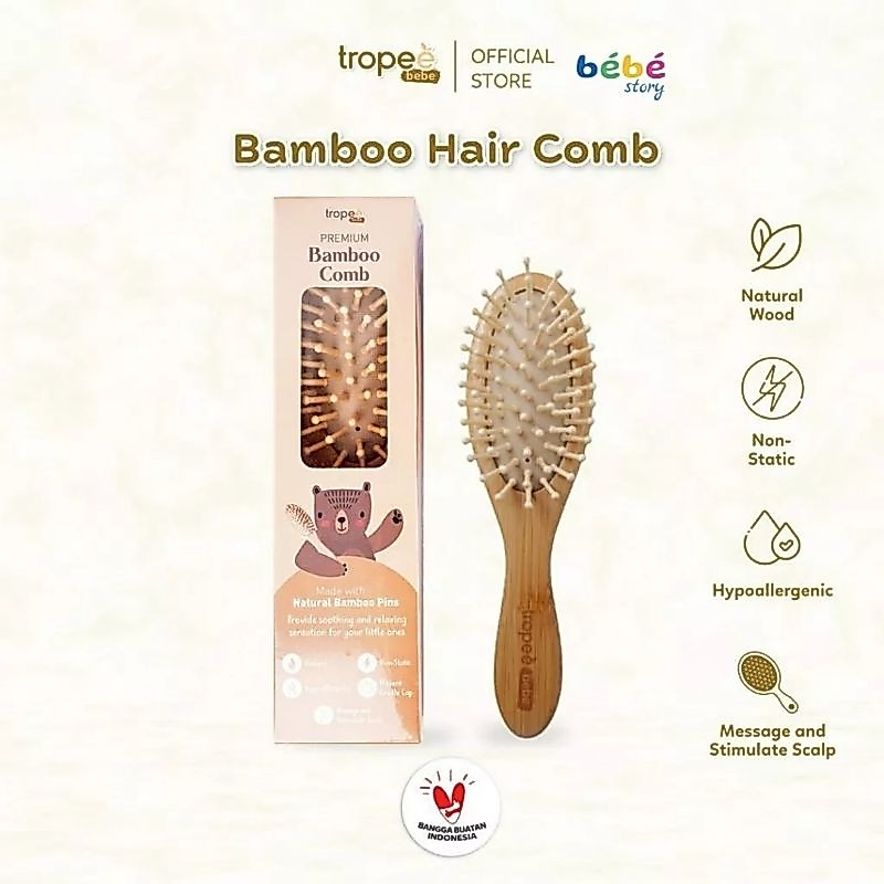 TROPEE BEBE - SISIR BAMBOO (BAMBOO COMB)
