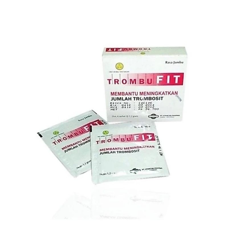Trombufit box isi 6 sachet
