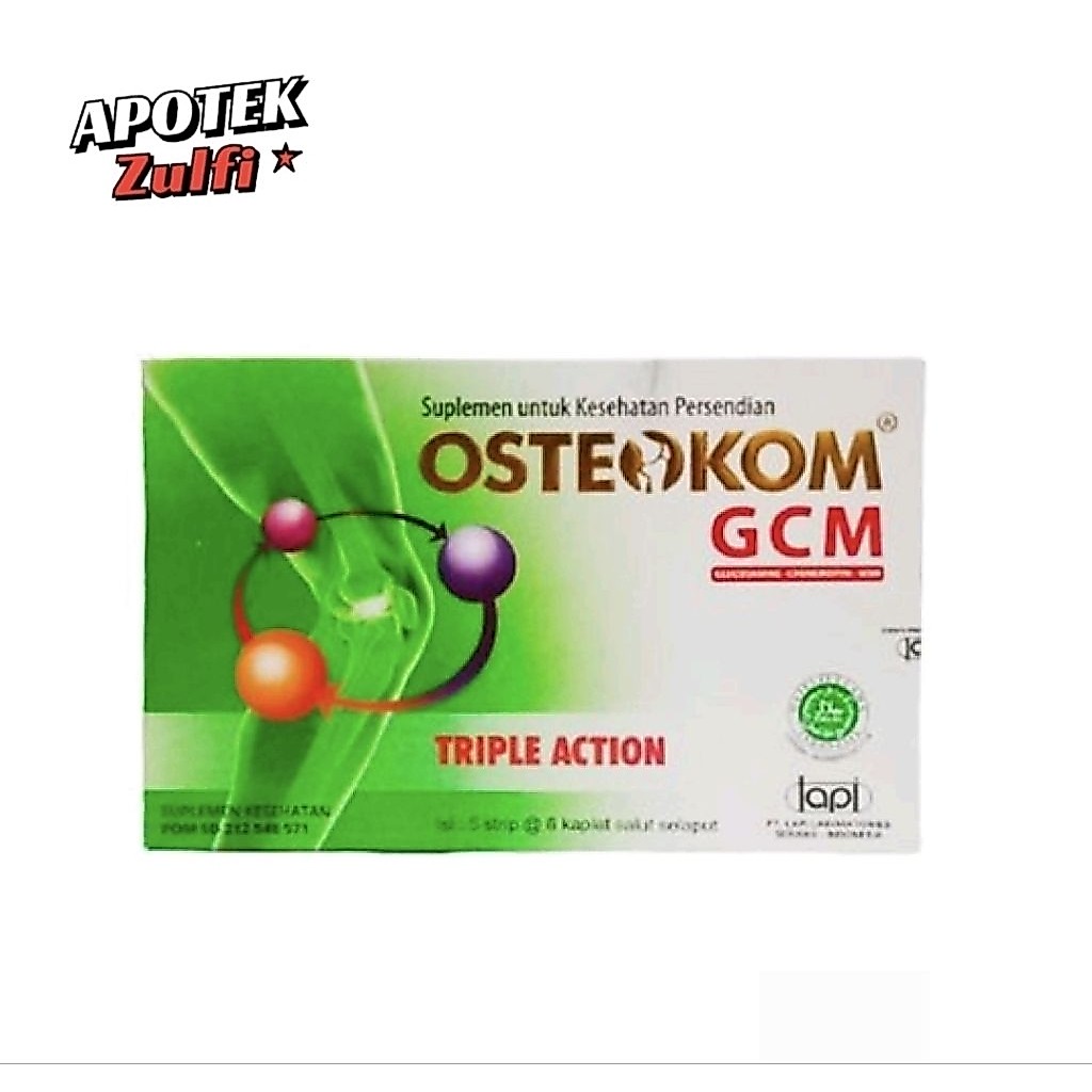 OSTEOKOM GCM TABLET 1 BOX ISI 30 TABLET