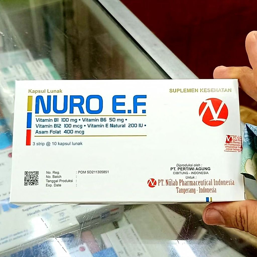 NURO E.F STRIP 10 KAPSUL