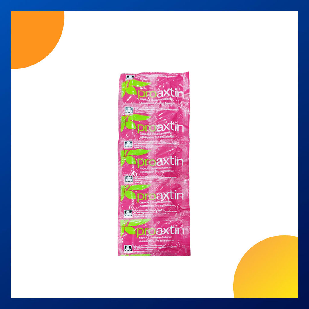 Proaxtin Strip Isi 10 Kapsul