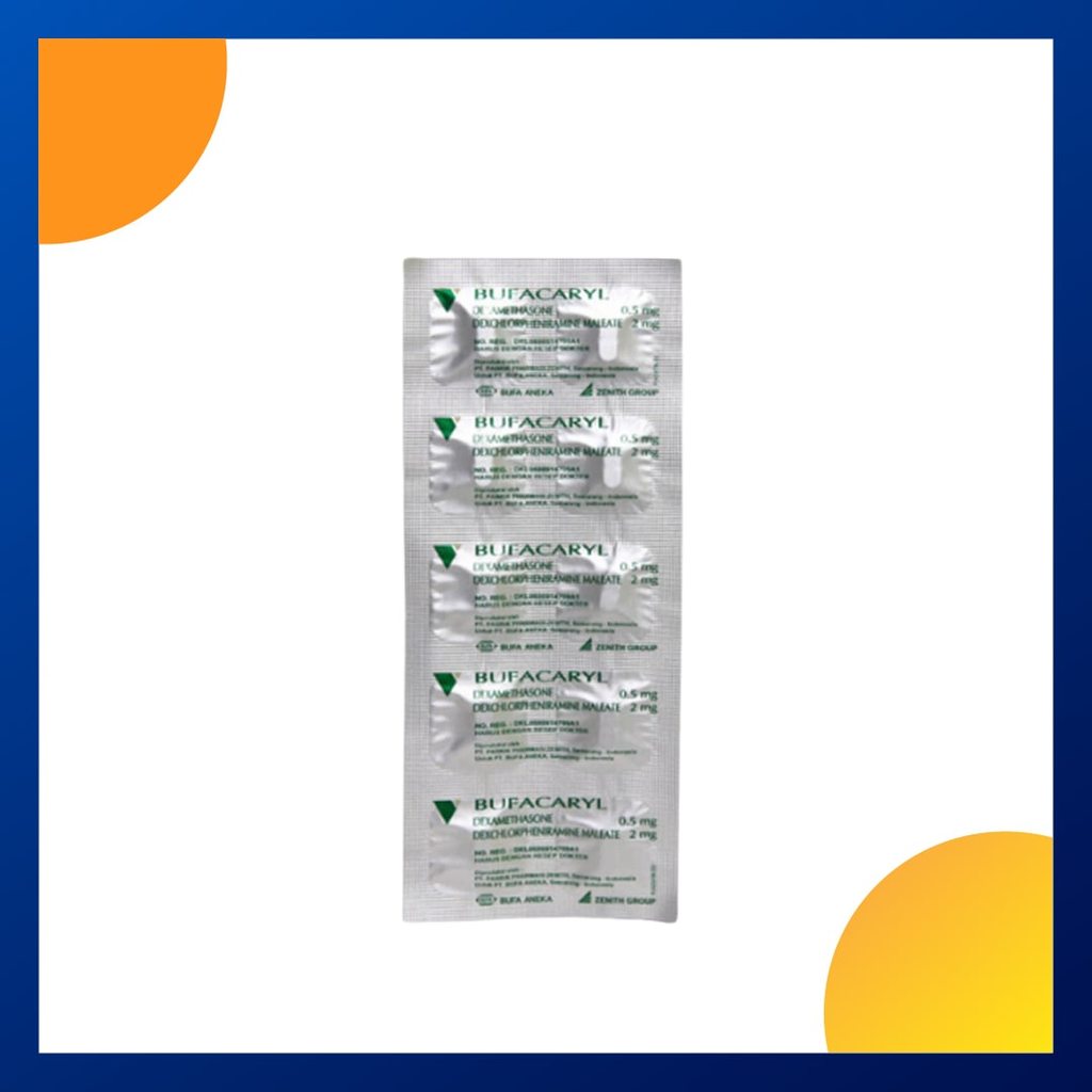 BUFACARYL 1 STRIP @ 10 KAPLET