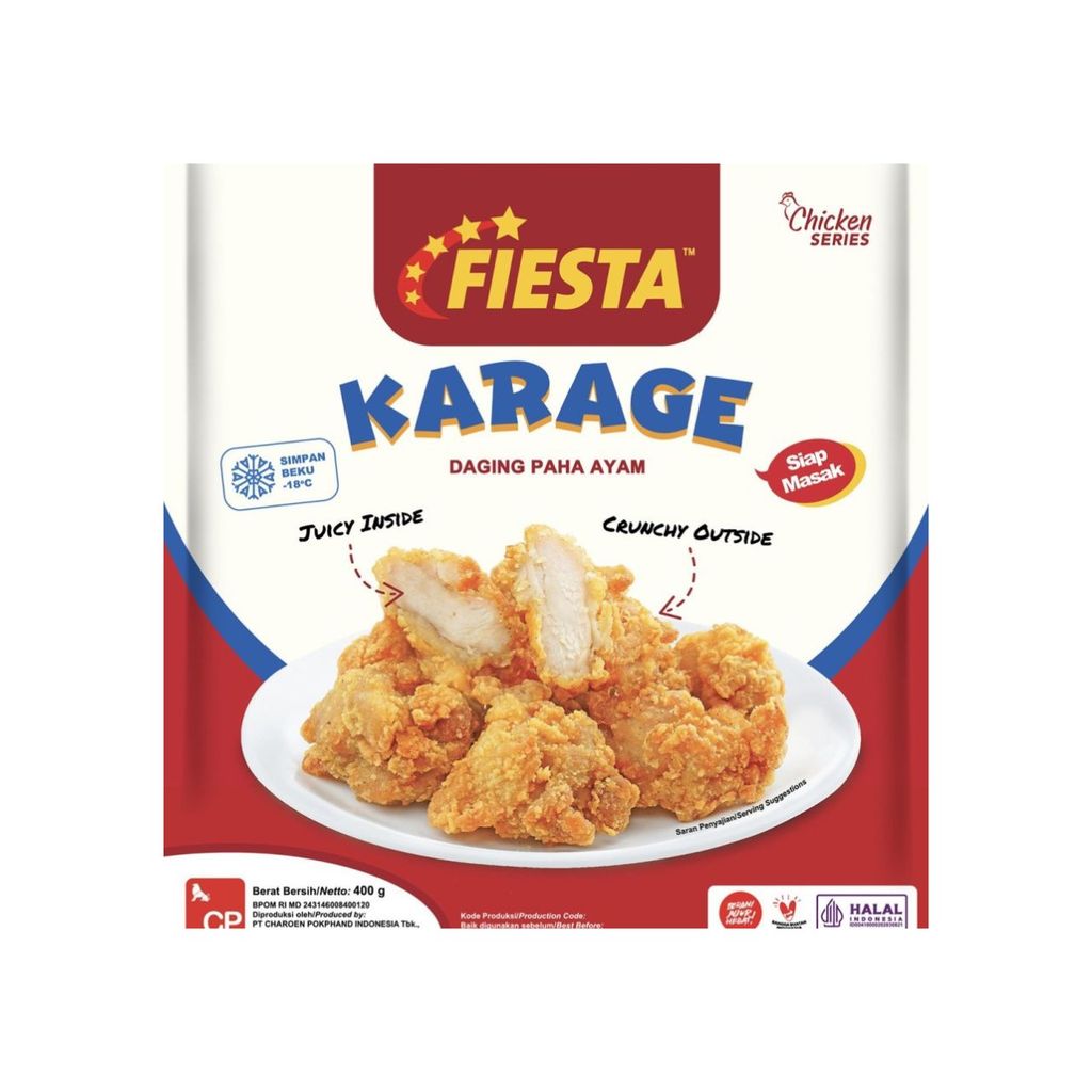 FIESTA CHICKEN KARAGE 400GR