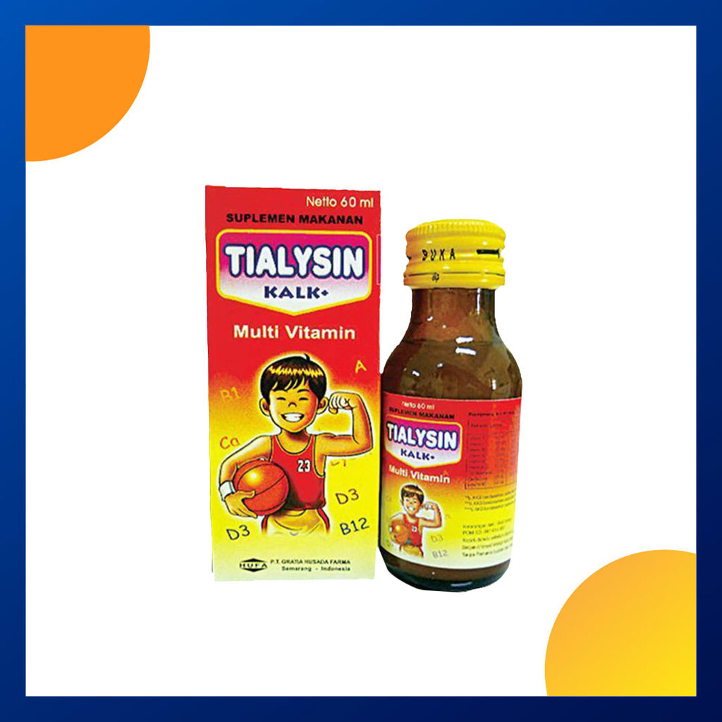 Tialysin Kalk Syrup 60 Ml