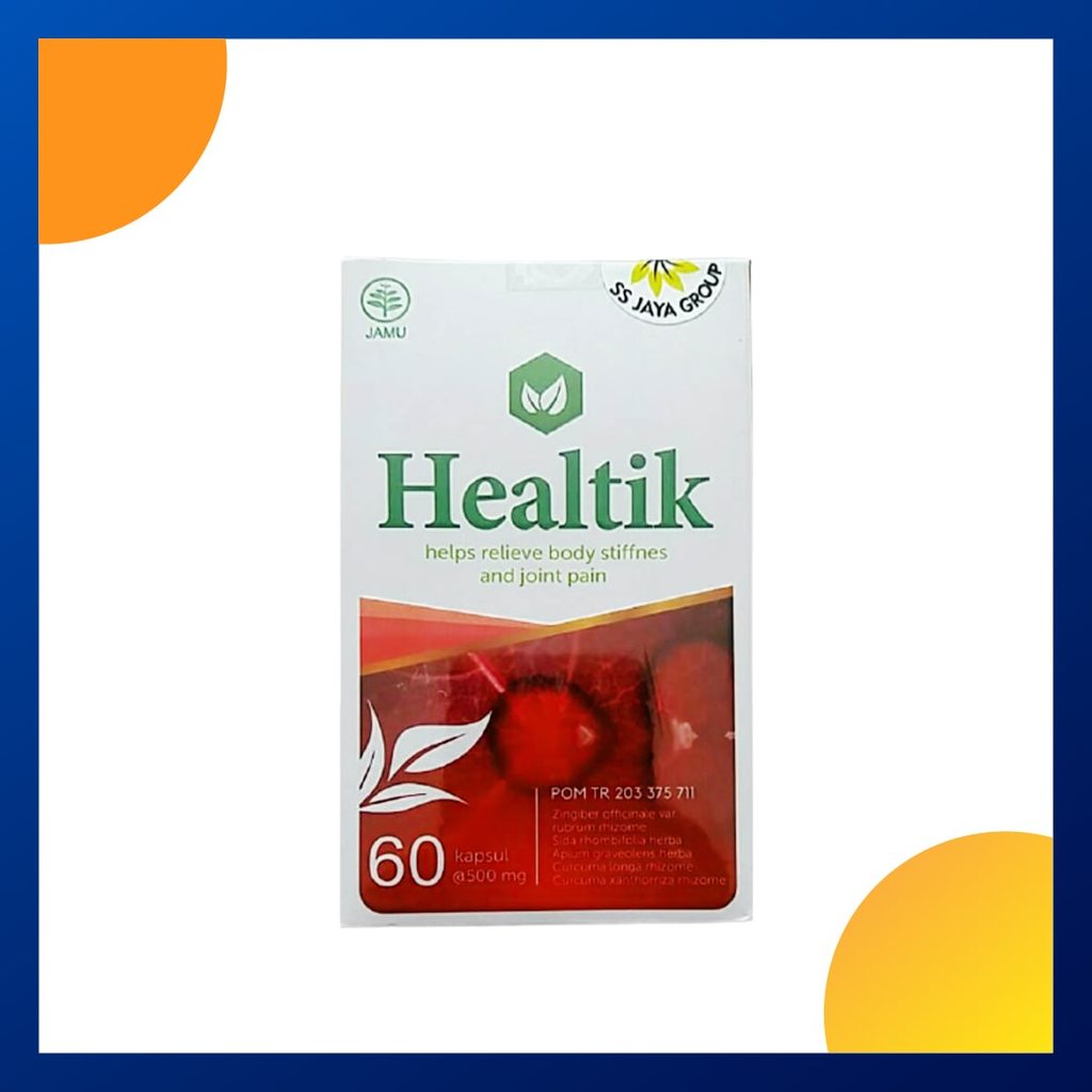 Healtik Botol Isi 60 Kapsul