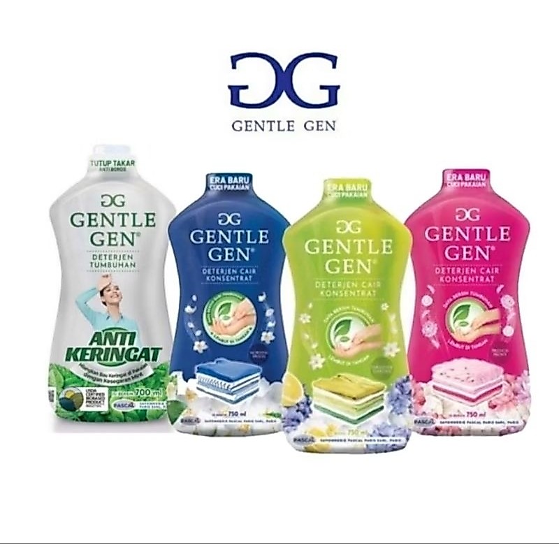 Gentle gen Deterjen Cair 700ml botol