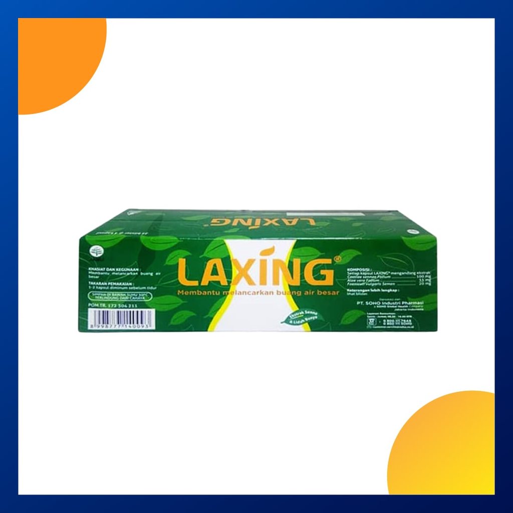 Laxing Box Isi 100 Kapsul