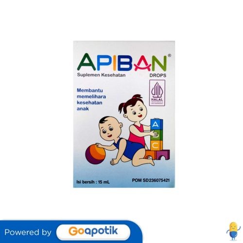 Apiban Drops Botol Isi 15 Ml