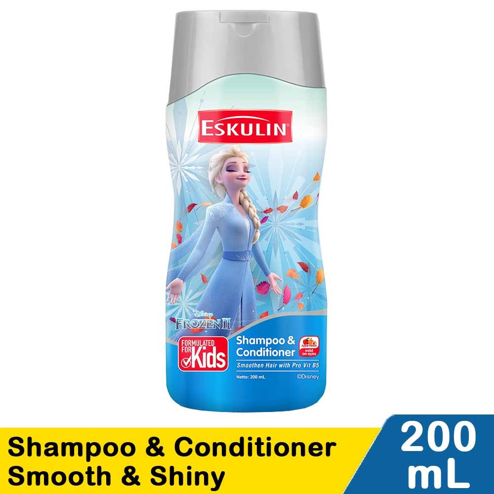 ESKULIN KIDS SHAMPOO & CONDITIONER SMOOTH & SHINY 200mL