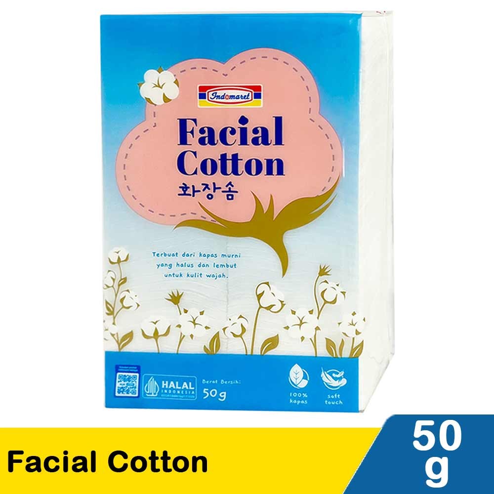 INDOMARET FACIAL COTTON  50g